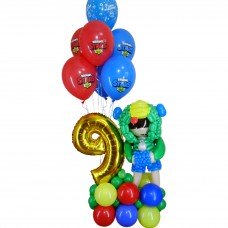 Бравл Старс із повітряних кульок