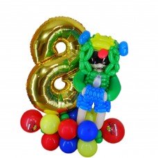 Бравл Старс Леон із кульок Бравл Старс Леон із кульок