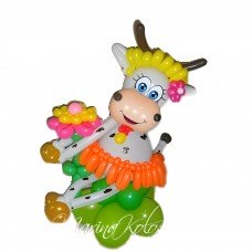 Буренка з кульок