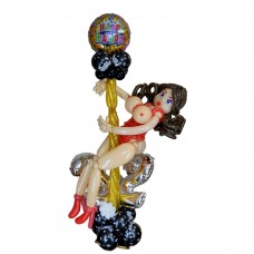 Фігура з кульок «Стриптизерша» Фігура з кульок «Стриптизерша»