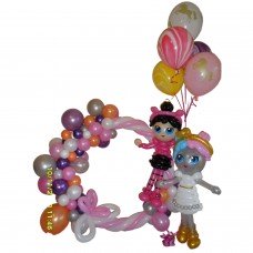 Фоторамка для фотосесії у стилі "Лол"