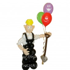 Геодезист з кульок