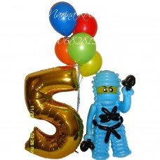 Герой Лего Ніндзяго Джей із кульок