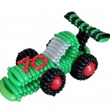 Гоночний автомобіль з кульок