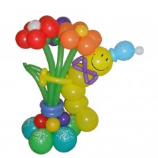 Гусениця з повітряних кульок