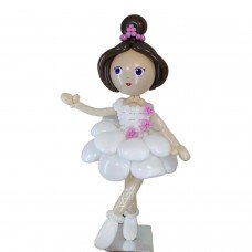 Іграшка балерина з кульок Іграшка балерина з кульок