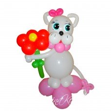 Іграшка Котейка з кульок