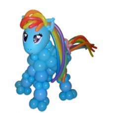 Іграшка Поні Веселка Деш із кульок