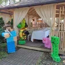 Композиція з кульок Майнкрафт Композиція з кульок Майнкрафт