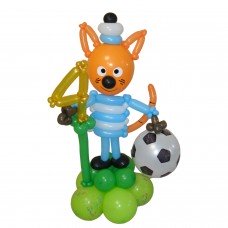 Коржик з кульок Три Кота