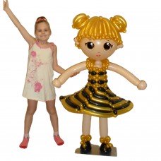 Лялька лол із повітряних кульок