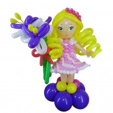 Лялька з кульок дівчинці