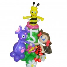 Лунтик та його друзі з кульок