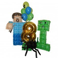 Майнкрафт із кульок Майнкрафт із кульок