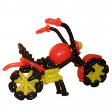 Мотоцикл з повітряних кульок