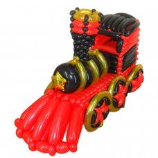 Паровоз з кульок