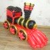 Паровоз из шаров