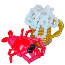 Пиво та рак з кульок