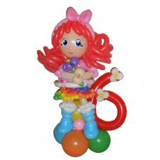 Радужна Рубі з кульок