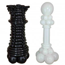 Шахи з кульок: тура, пішак