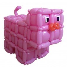 Свинка з кульок Minecraft Свинка з кульок Minecraft