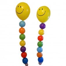 Танцюючий Смайл з кульок