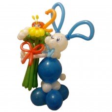 Зайчик з кульок