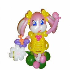 Зайчик Няша Мимими з кульок Київ