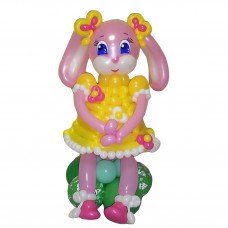 Зайчик з кульок Пластика