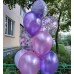 Букет гелієвих кульок Фіолетово-рожевий