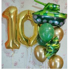 Букет із кульок Десятка