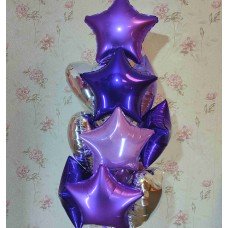 Фіолетовий фонтан на день народження