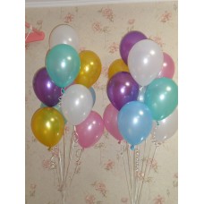 Фонтани гелієвих кульок Асорті