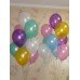 Фонтани гелієвих кульок Асорті