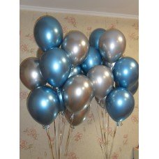 Фонтани гелієвих кульок Хром