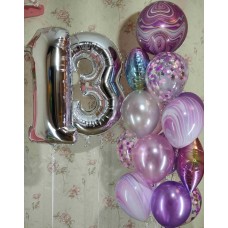 Гелієві кульки 13 річчя