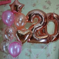 Гелієві кульки 20 років Гелієві кульки 20 років