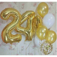 Гелієві кульки 24 роки