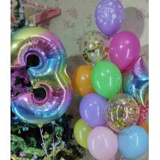 Гелієві кульки 3 роки