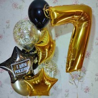 Гелієві кульки 7 років Гелієві кульки 7 років