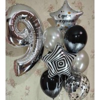 Гелієві кульки 9 років Гелієві кульки 9 років