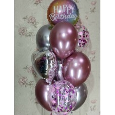 Гелієві кульки Бордо