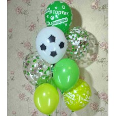 Гелієві кульки для футболіста