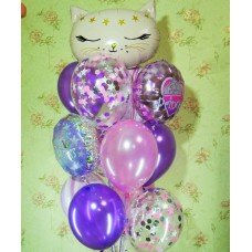 Гелієві кульки Кішечка