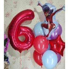 Гелієві кульки Леді Баг Гелієві кульки Леді Баг