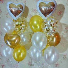 Гелієві кульки Люблю