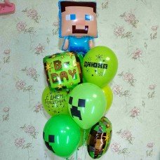 Гелієві кульки Майнкрафт