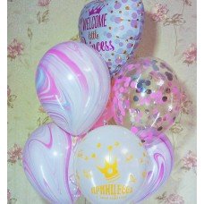 Гелієві кульки маленька Принцеса