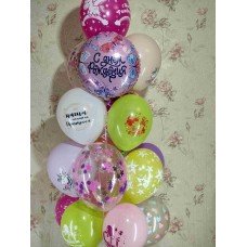 Гелієві кульки на день народження