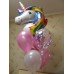 Гелієві кульки Райдужний фонтан